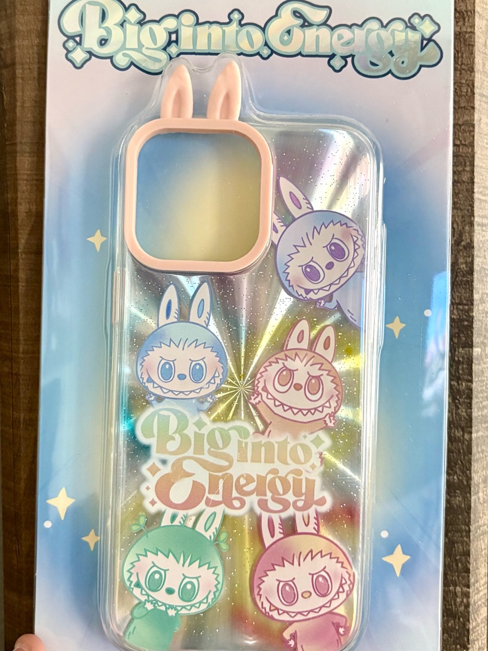 POP MART The Monsters Labubu Big Into Energy Phone Case: iPhone 16 Pro Max BNIP